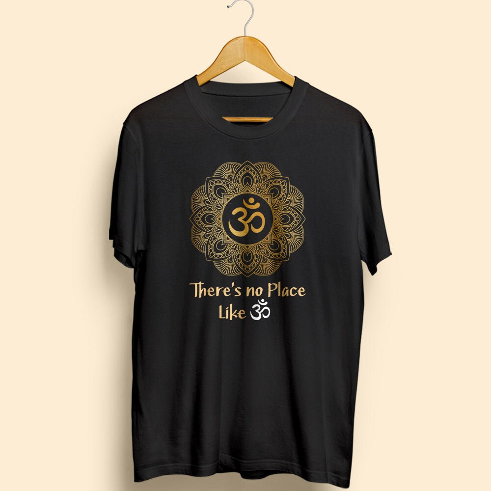 Om Mandala Print T-shirt