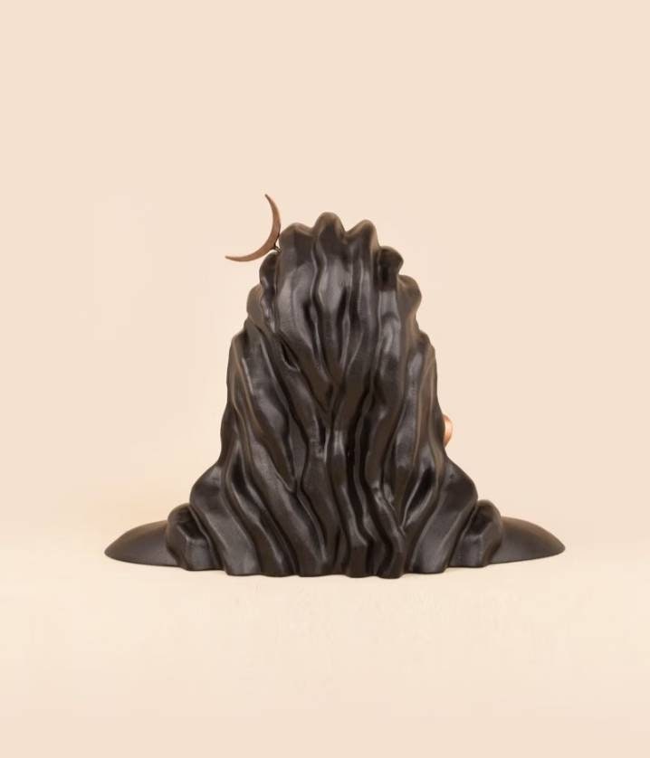 Adiyogi Shiva Statue – 12 Inch Metal Miniature Replica