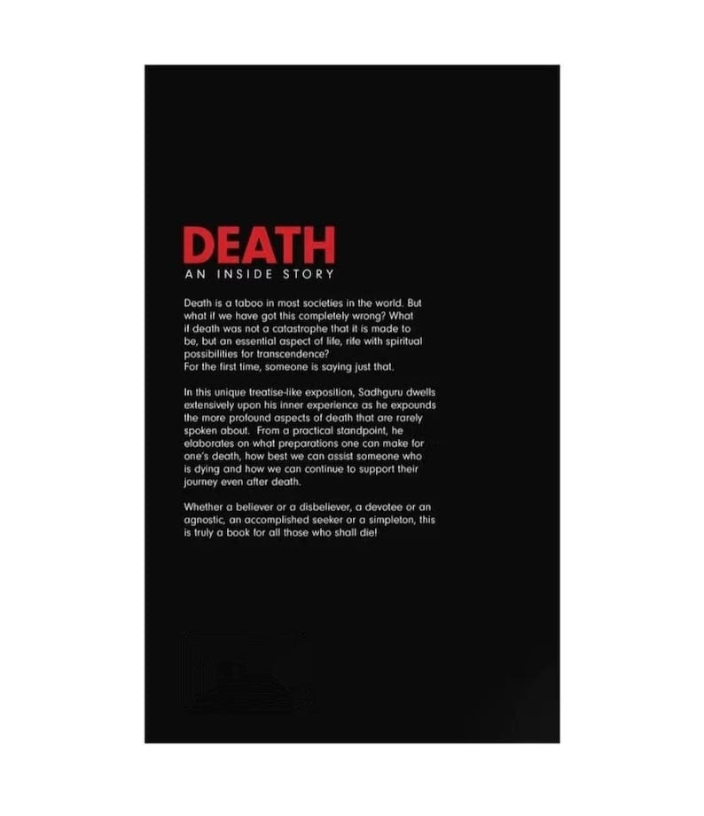 Death - an Inside story , Sadhguru book