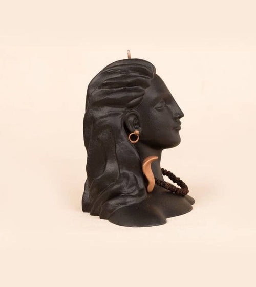 Adiyogi Shiva Metal Statue - 6 Inch Miniature, Isha Yoga Gift