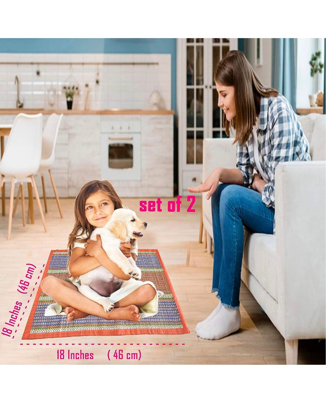Meditation mat , mat for Pooja , prayer