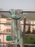 10,25,50 Meditation scarf, Large yoga scarf , Sarong -Pareo , Om Yoga shawl Indian mantra print