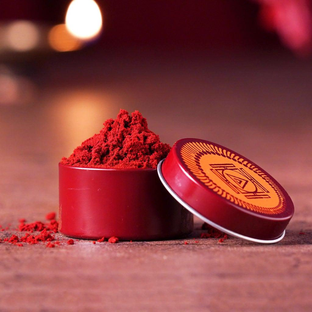 Devi Kumkum (Big). Consecrated. Made from natural ingredients.