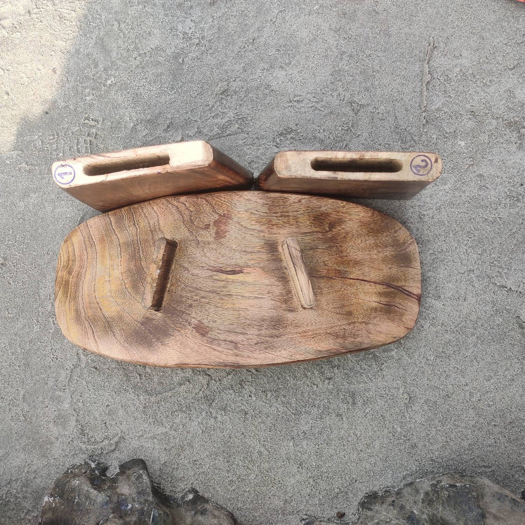Meditation Bench, Mango wood meditation bench , foldable meditation bench , lotus position, Siddhasana, kneeling position (Vajrasana)