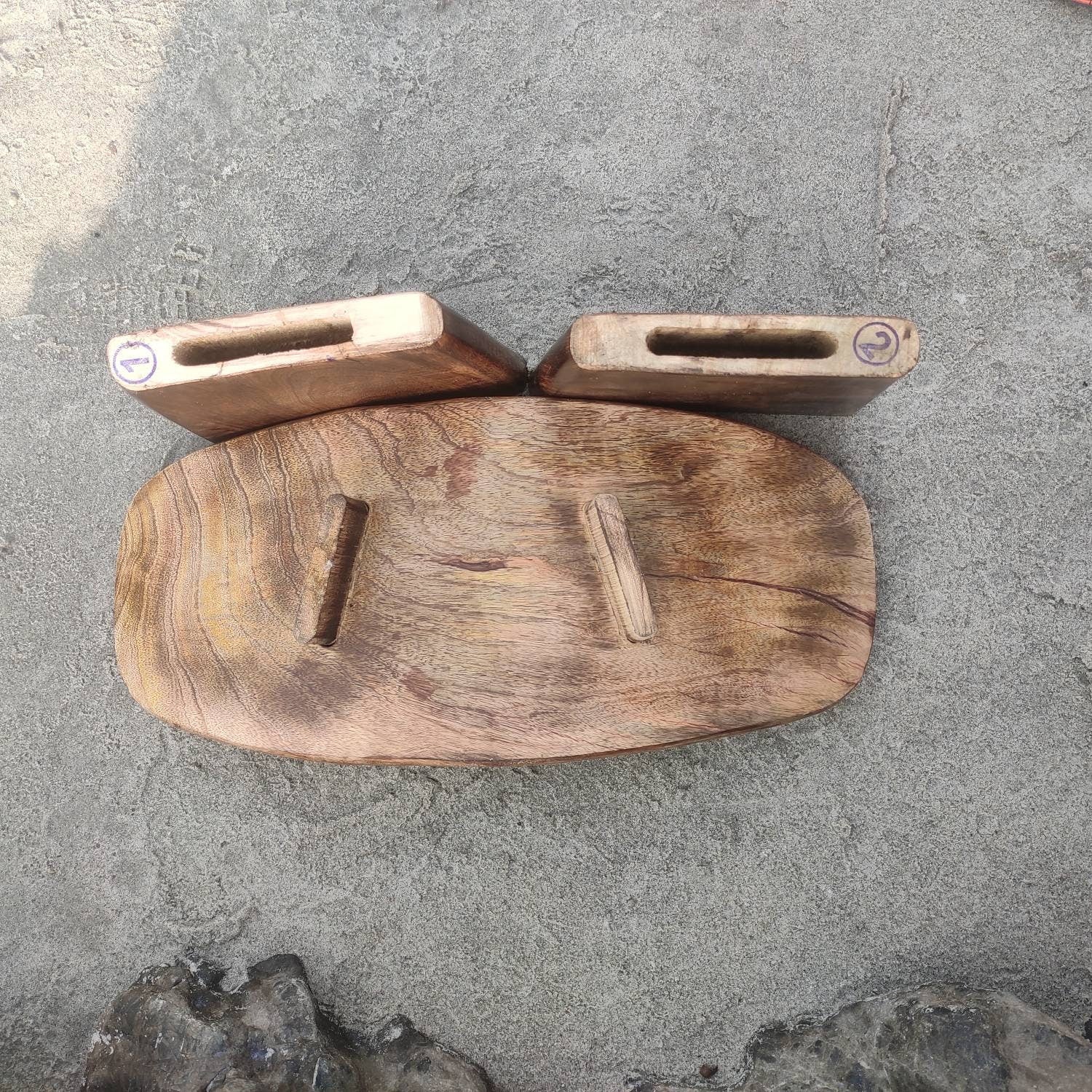 Meditation Bench, Mango wood meditation bench , foldable meditation bench , lotus position, Siddhasana, kneeling position (Vajrasana)