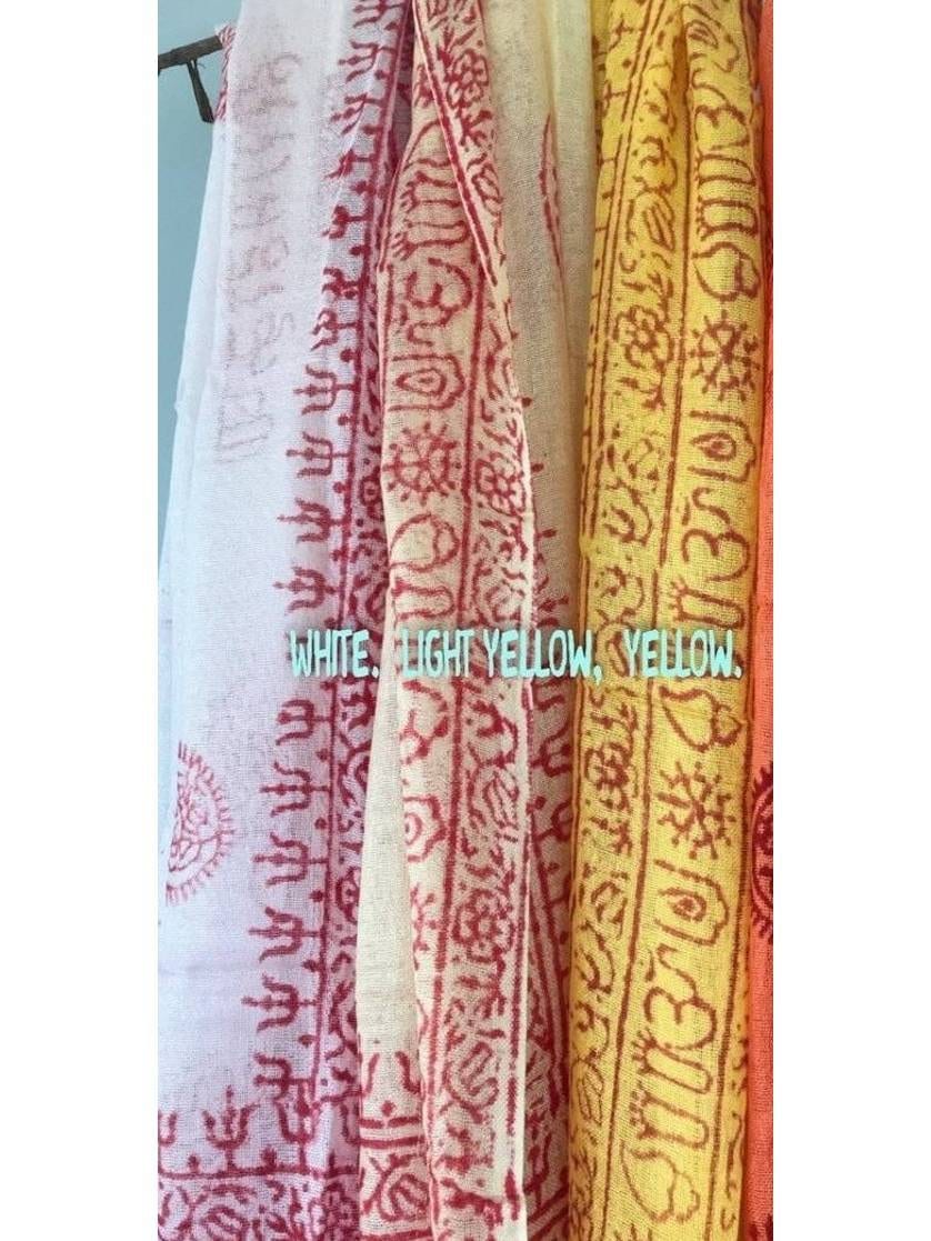 10, 25, 50 ,100 Pieces wholesale , Meditation scarf , Large om scarf , yoga head wraps , vinayasa scarf , prayer scarf ,  om sarong
