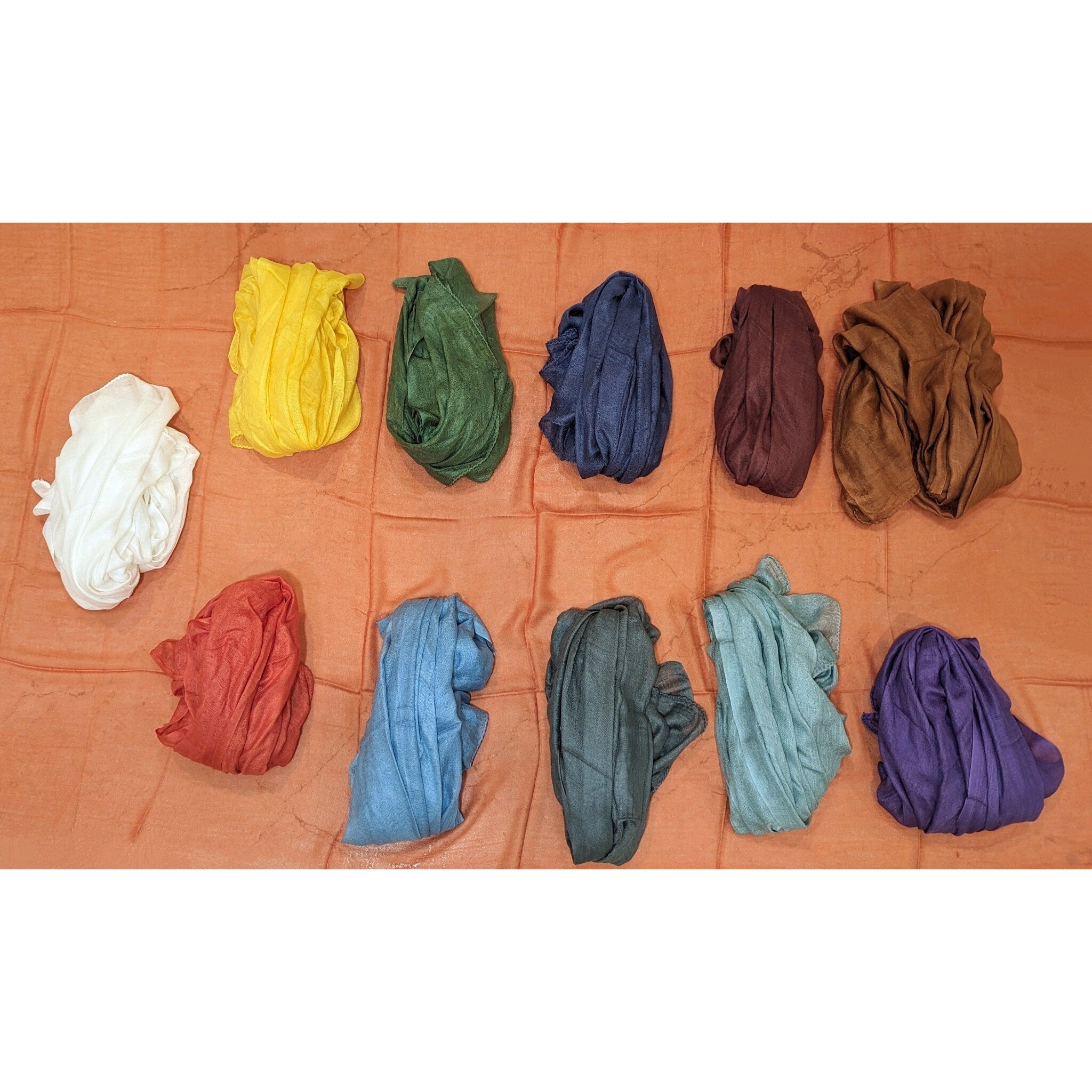 100% Cotton Scarf, Lightweight Sarong, Head Wrap